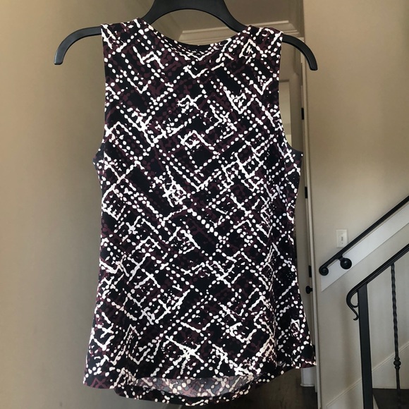 Calvin Klein Drape Neck Blouse - Picture 3 of 4